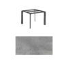 Kettler "Diamond" Tischsystem Gartentisch, Gestell Aluminium anthrazit, Tischplatte HPL silber-grau, 95x95 cm