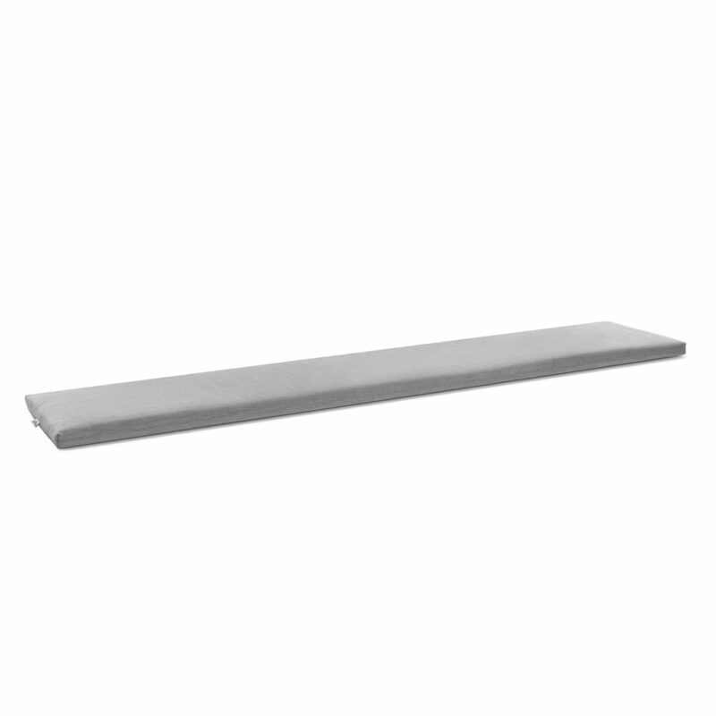 Niehoff Bankauflage, Farbe Royal silber, 215x38 cm
