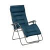 Lafuma "Futura XL" Relaxsessel, Gestell Stahl titane, Sitzfläche BeComfort® bleu encre