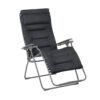 Lafuma "Futura XL" Relaxsessel, Gestell Stahl titane, Sitzfläche BeComfort® dark grey