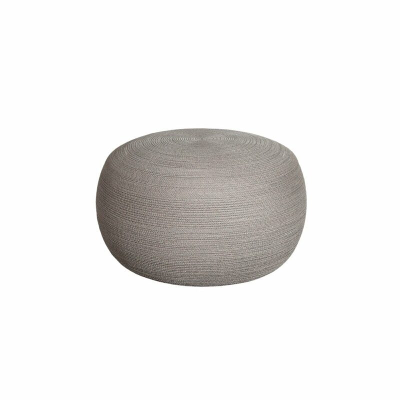 Cane-line "Circle" Hocker, groß, Soft Rope taupe