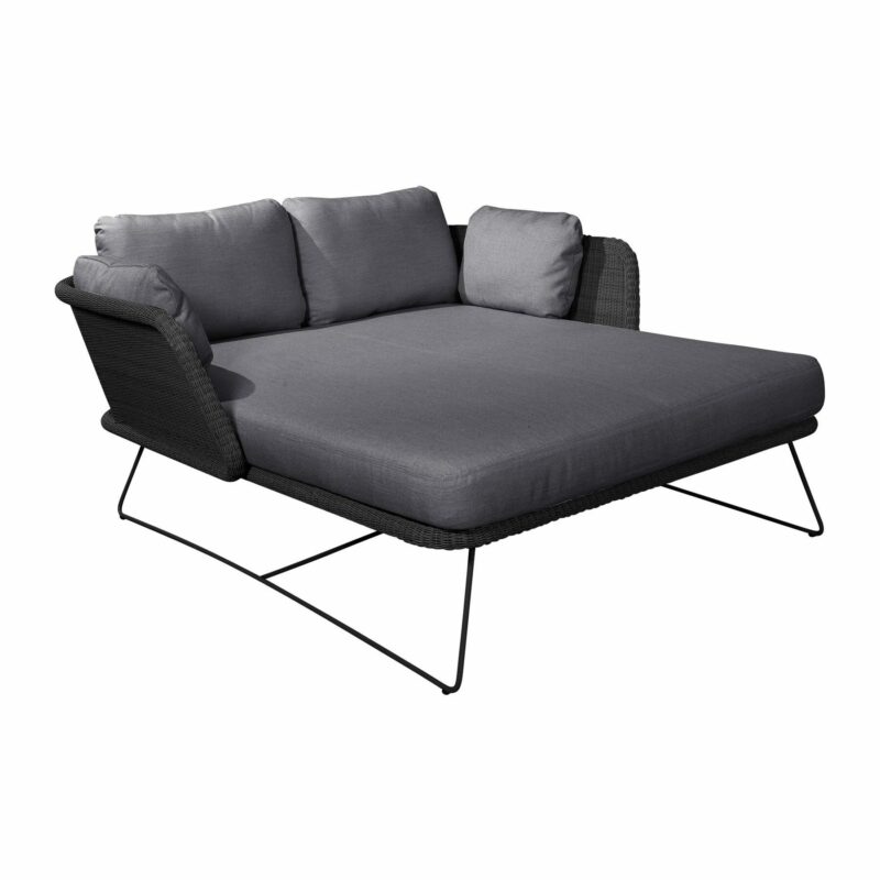 Cane-line "Horizon" Daybed, Cane-line Weave® schwarz