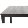 Hartman "Comino" Gartentisch, Gestell Aluminium schwarz, Tischplatte Keramik grey wood