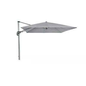 Doppler "Active" Ampelschirm 350x260 cm, Aluminium, Bezug Hellgrau