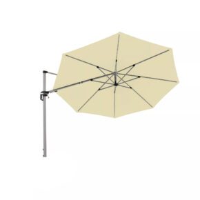 Doppler "Active" Ampelschirm Ø 370 cm, Aluminium, Bezug Natur