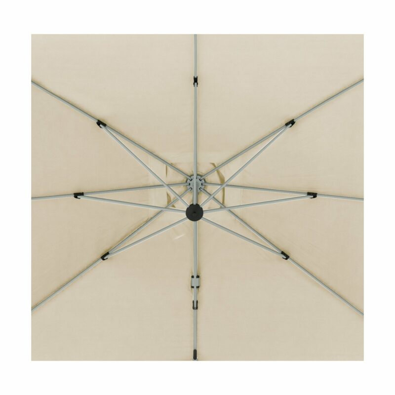 Doppler "Active" Ampelschirm 350x260 cm, Aluminium, Bezug Natur