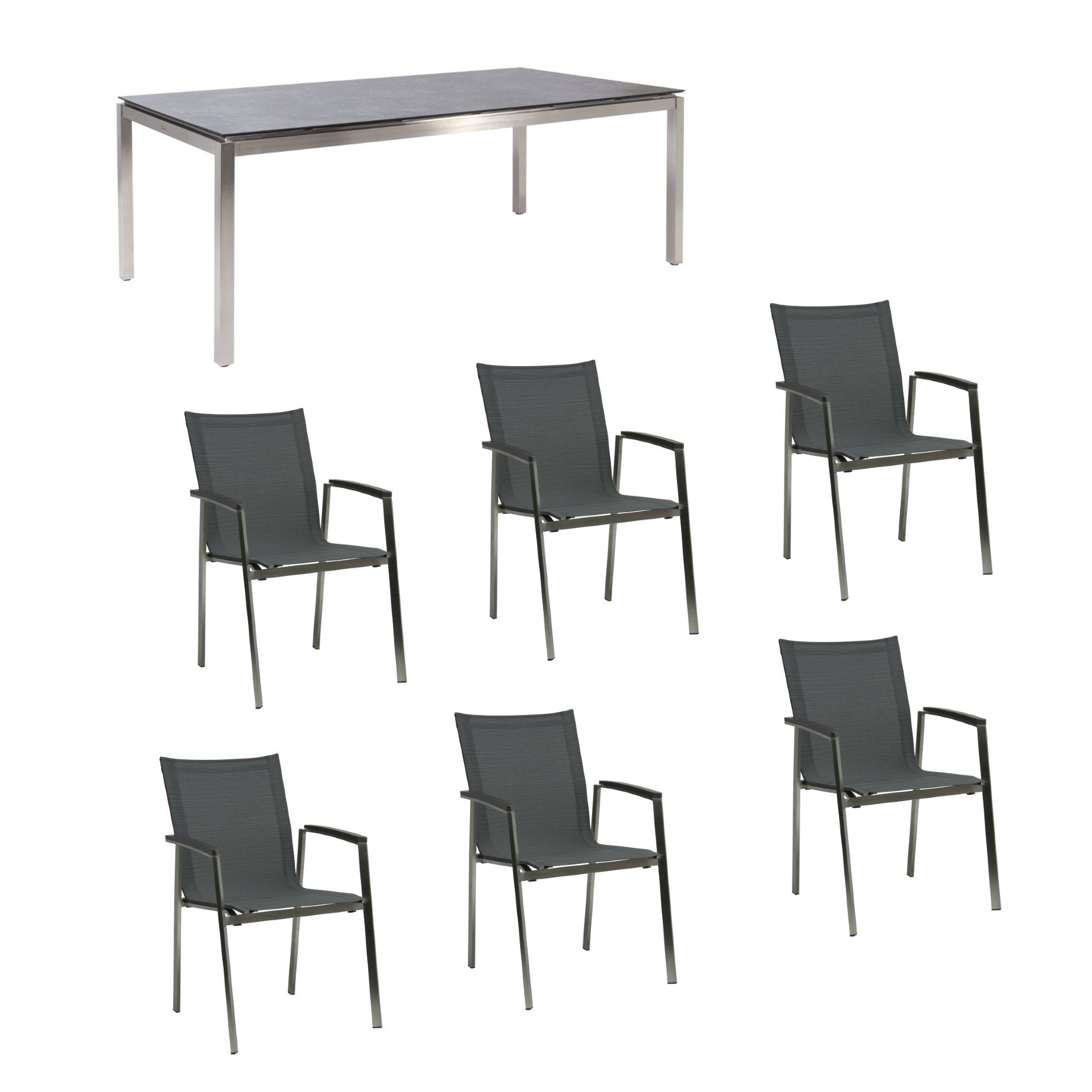 Gartenmöbel-Set mit Tisch "Muri" und Stuhl "New Top"