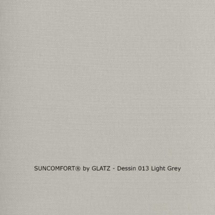 SUNCOMFORT® by GLATZ Stoffmuster Dessin 013 Light Grey
