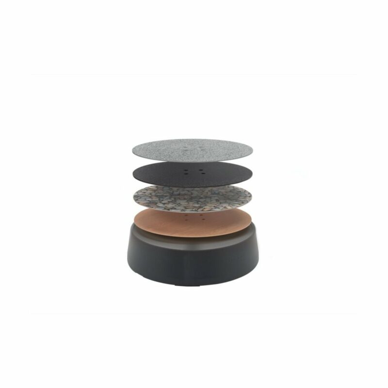 Doppler "Easy Move Switch" Rollsockel - Dekorplatten
