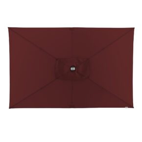 Doppler "Expert Auto Tilt" Kurbelschirm mit Höhenverstellung, 220x140 cm, Farbe 833 Bordeaux