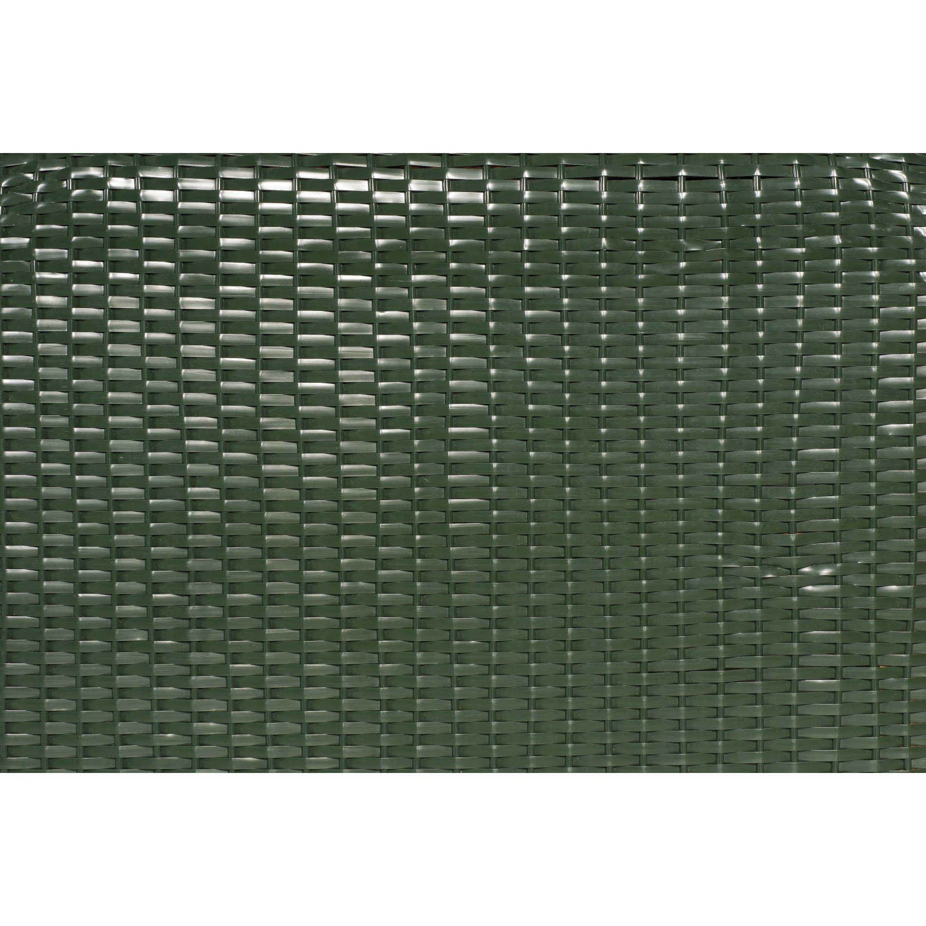 Sonnenpartner Strandkorb PVC-Geflecht grün