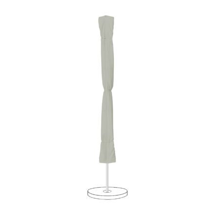 SUNCOMFORT® by GLATZ "Flex-Roof", Sonnenschirm, Dessin 013 - Light Grey