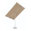 Sonnenschirm "Flex-Roof" von SUNCOMFORT® by GLATZ, eckig, 210 cm x 150 cm, Dessin 053 - Offgrey