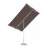 Sonnenschirm "Flex-Roof" von SUNCOMFORT® by GLATZ, eckig, 210 cm x 150 cm, Dessin 057 - Stonegrey