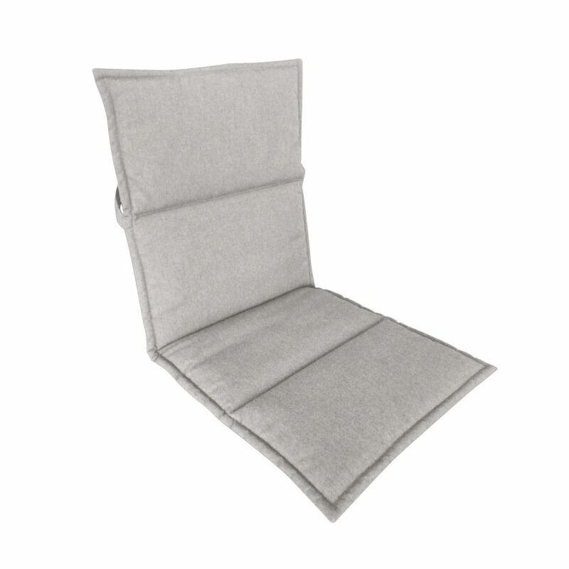 Gartenkultur Auflage für Stapelsessel, mit Stehsaum, Silver Grey Basic