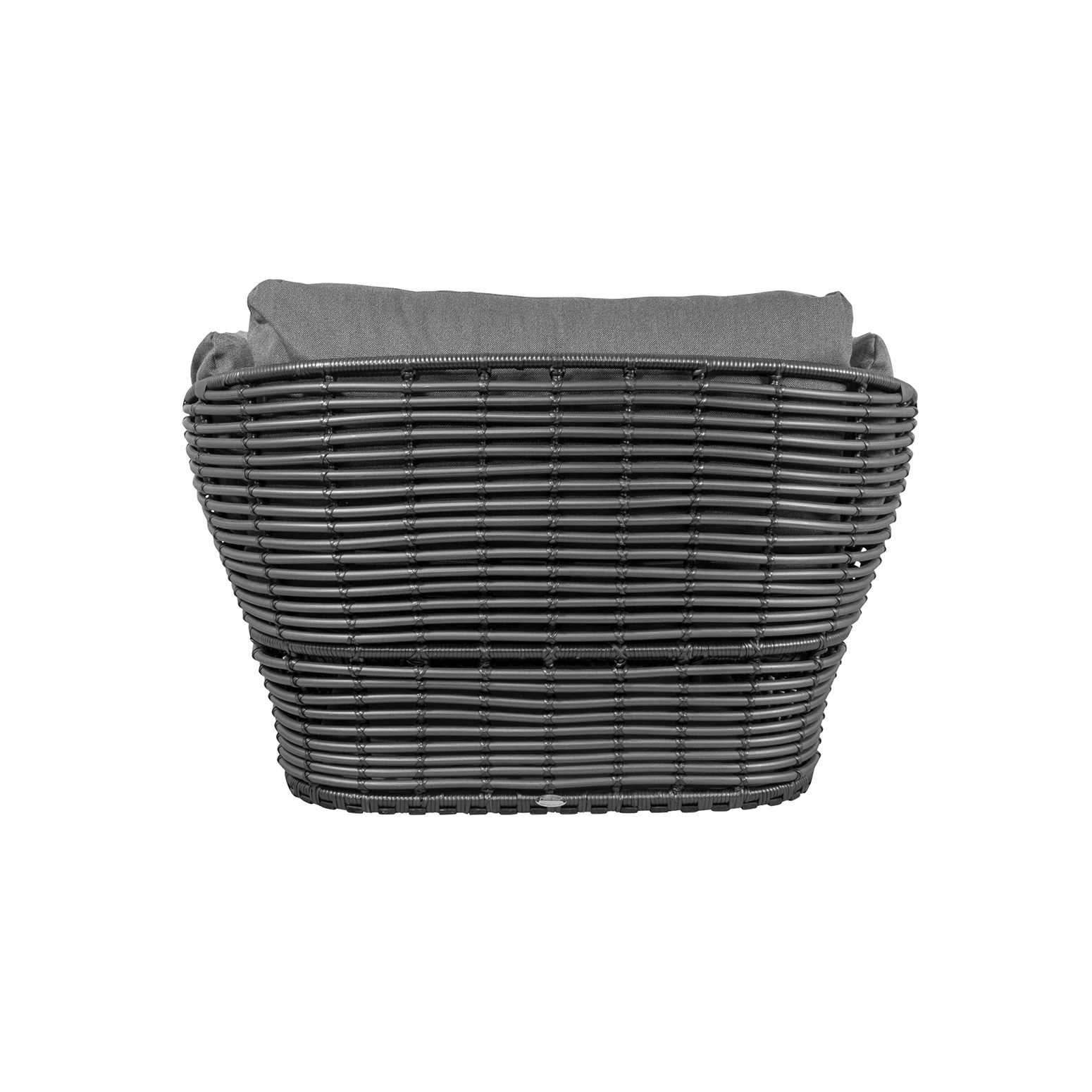 Cane-line "Basket" Daybed, Geflecht graphit, AirTouch-Kissen grau