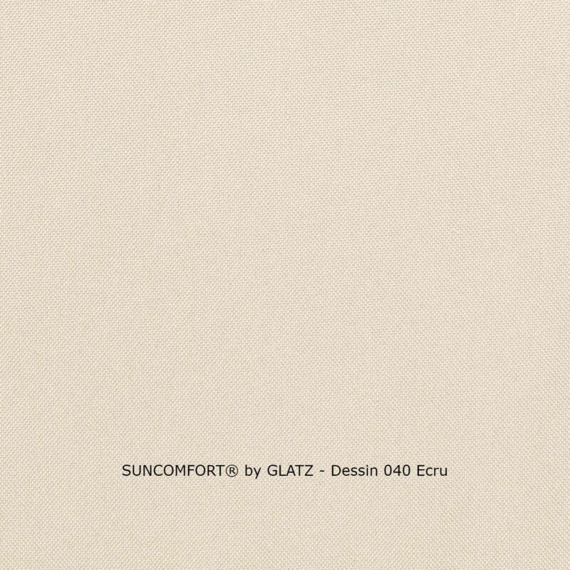 SUNCOMFORT® by GLATZ Stoffmuster Dessin 040 Ecru