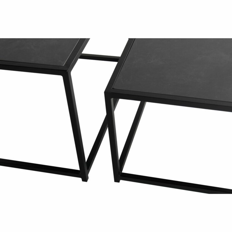 Hartman "Marie" Kaffeetisch-Set, Gestell Aluminium schwarz