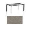 Kettler "Diamond" Tischsystem Gartentisch, Tischgestell 180x95cm, Alu anthrazit, Tischplatte Keramik grau-taupe