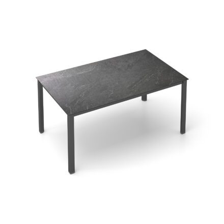 Kettler "Cubic" Gartentisch, Gestell Aluminium anthrazit, Tischplatte HPL Jura anthrazit, 160x95 cm