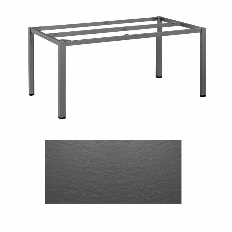 Cubic Aluminium/Kettalux-Plus Tischsystem Kettler Gartentisch
