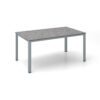 Kettler "Cubic" Gartentisch, Gestell Aluminium silber, Tischplatte HPL Kalksandstein, 160x95 cm