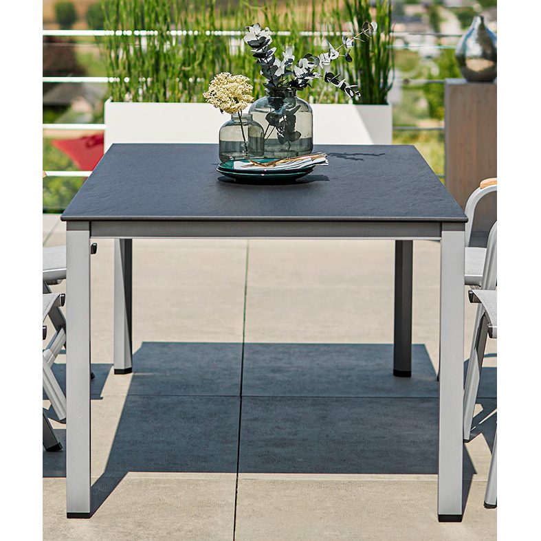 Tischsystem Kettler Cubic Aluminium/Kettalux-Plus Gartentisch
