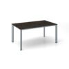 Kettler "Edge" Gartentisch, Gestell Aluminium silber, Tischplatte Keramik anthrazit, 160x95 cm