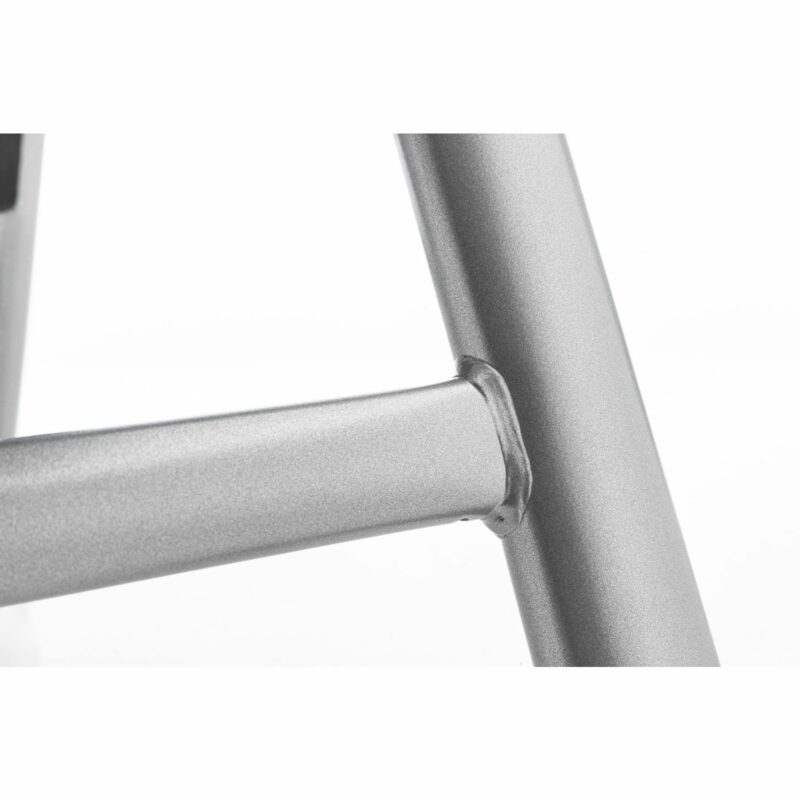Kettler "Wave" Multipositionssessel, Gestell Aluminium silber, Sitzfläche Kunststoff anthrazit, Detail Gestell