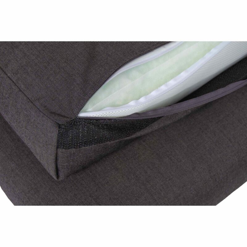 Gartenkultur Rückenkissen für Basismodul "Bari", Sunbrella® charcoal mit EverDry-Füllung