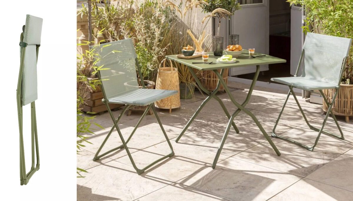 Leichter Klappstuhl "Balcony" von Lafuma in moss