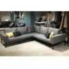 Hartman "Sven" Eckloungeset, Aluminium schwarz, Bezug Sunbrella Mid Grey QuickDry
