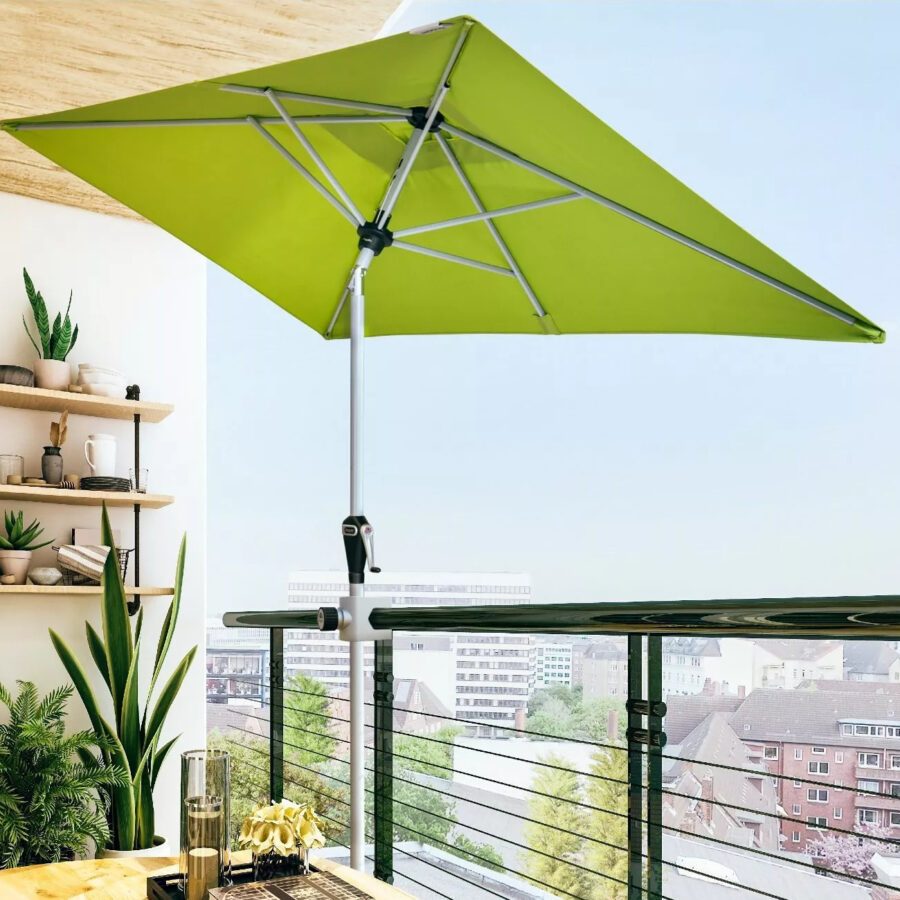 Sonnenschirm mit Balkonklammer von Doppler