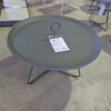 Tray Table "Eyelet" von Houe, Durchmesser 70 cm, dunkelgrau - Ausstellung Karlsruhe