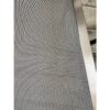Home Islands "Daiki" Stapelsessel, Gestell Edelstahl, Sitz Textilgewebe silver black, Ausstellung Stockach