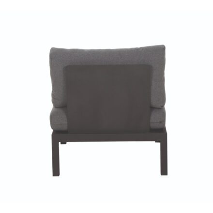 Siena Garden "Alvida" Lounge Mittelteil, Gestell Aluminium matt anthrazit, Polster grau
