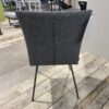 Stern "Artus Vip" Dining-Sessel, Edelstahl anthrazit, Outdoorstoff anthrazit - Ausstellung Stockach