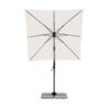 Derby "DX" Ampelschirm, quadratisch, 210x210 cm, Farbe 820 Natur