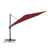 Doppler "Active Green Edition" Ampelschirm, rechteckig, 310x210 cm, Farbe 833 Bordeaux
