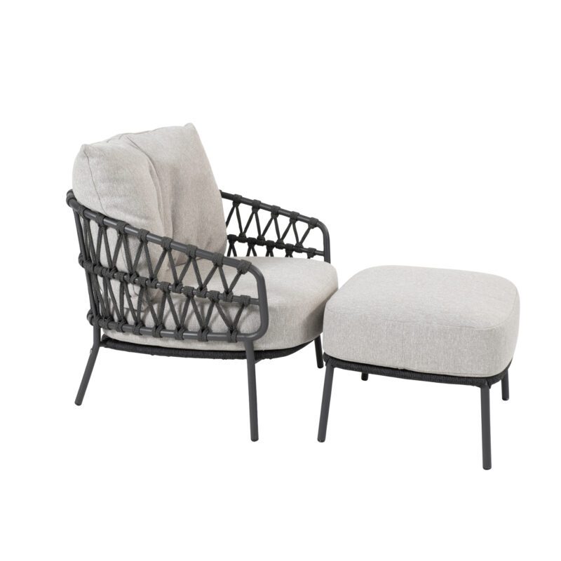 4Seasons Outdoor Calpi Loungesessel mit Fußteil