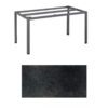 Kettler "Cubic" Tischgestell 140x70 cm, Aluminium anthrazit mit HPL-Platte Titanit anthrazit