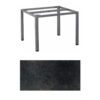 Kettler "Cubic" Tischgestell 95x95 cm, Aluminium anthrazit mit HPL-Platte Titanit anthrazit