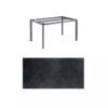 Kettler "Edge" Gartentisch, Gestell Aluminium anthrazit, Tischplatte HPL Titanit, 140x70 cm