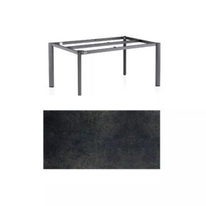 Kettler "Edge" Gartentisch, Gestell Aluminium anthrazit, Tischplatte HPL Titanit, 160x95 cm