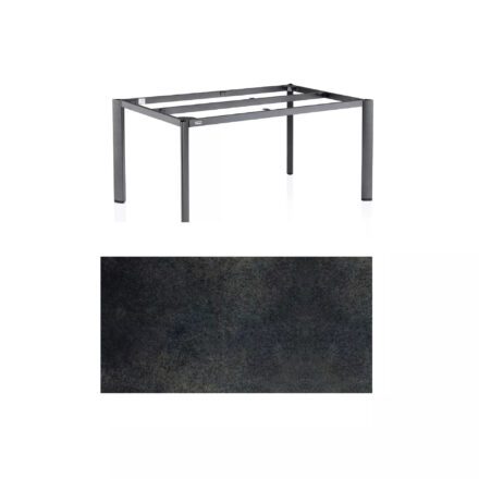 Kettler "Edge" Gartentisch, Gestell Aluminium anthrazit, Tischplatte HPL Titanit, 160x95 cm