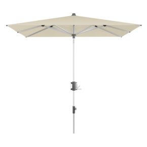 Knirps Sonnenschirm "Apoll", quadratisch, 240x240 cm, Farbe 900 - natur