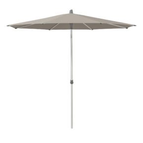 Glatz "Alu-Smart easy", Sonnenschirm, Gestell Aluminium natureloxiert, rund, Dessin 151 - Ash (© by GLATZ AG, Schweiz)