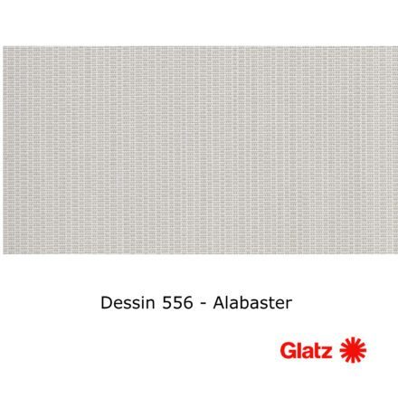 GLATZ Stoffmuster Dessin 556 Alabaster