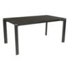 Stern Gartentisch Penta, Gestell Aluminium anthrazit, Tischplatte Dekton Lava anthrazit, 160x90cm