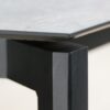 Stern Gartentisch Penta, Gestell Aluminium schwarz matt in 220x100cm, Tischplatte HPL Slate Stone